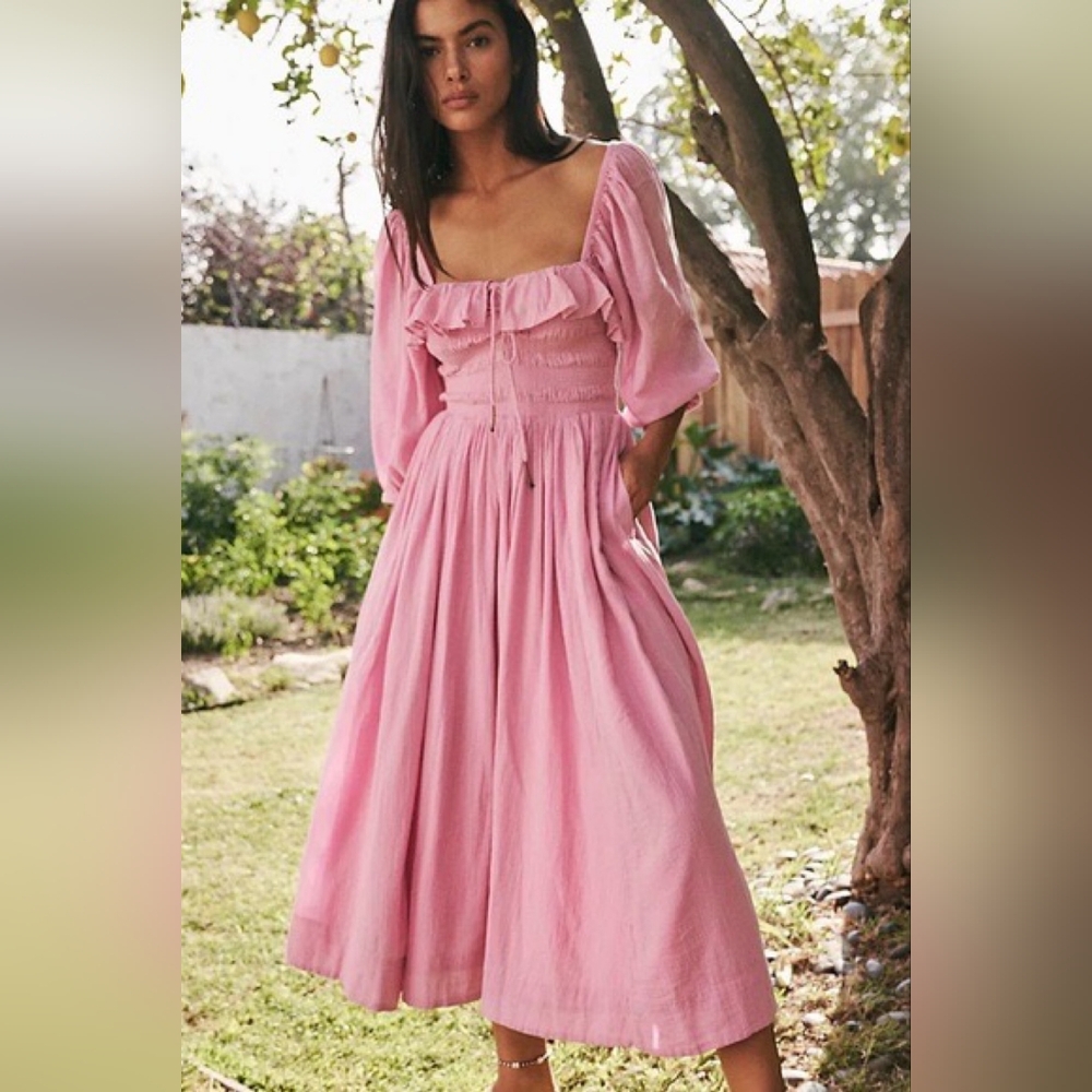 Free People Oasis Midi Dress